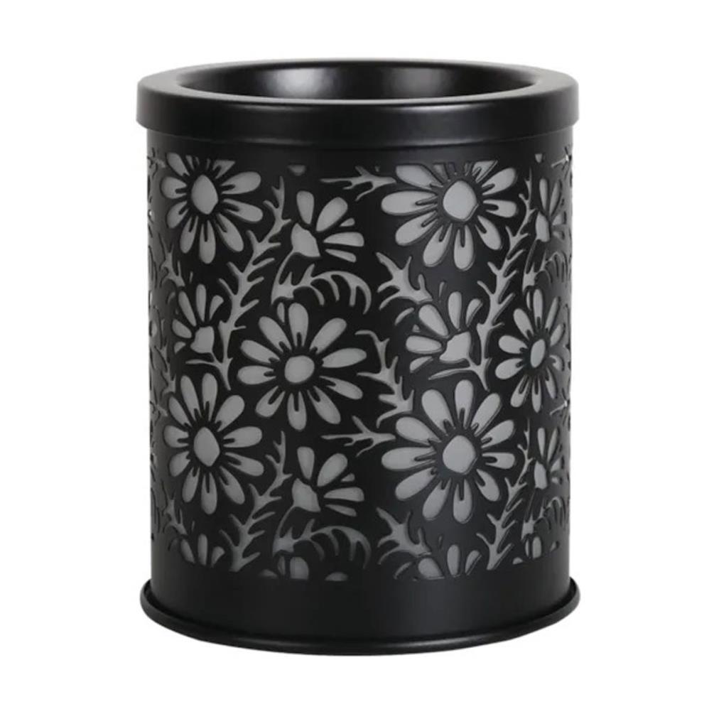 Aroma Black Daisy Electric Wax Melt Warmer Extra Image 1